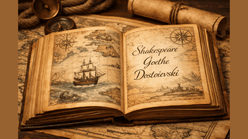 A literatura como cartografia da alma Há livros que lemos e outros que nos leem. Neste ensaio, a literatura é pensada como uma cartografia da alma, um espaço onde psicologia, arte e experiência humana se entrelaçam, mostrando como mitos, romances e poemas evidenciam movimentos invisíveis da psique individual e coletiva. Um convite para pensar como a literatura revela os afetos por vezes ocultos nas prateleiras do nosso inconsciente.