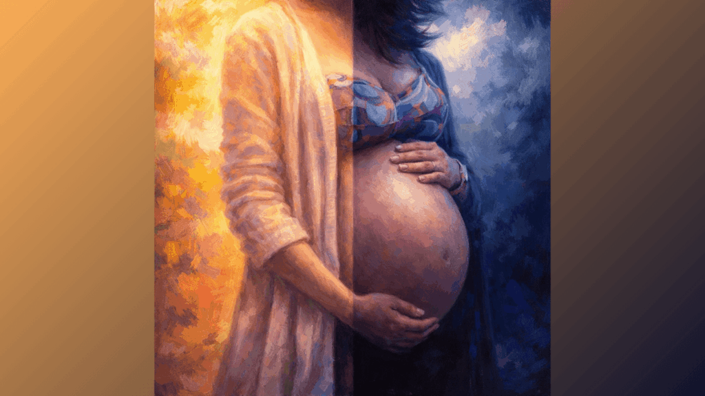 O texto propõe uma reflexão simbólica sobre a maternidade a partir do conto da Mulher-Esqueleto, narrado por Clarissa Pinkola Estés, interpretando-o à luz da psicologia do feminino.