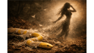 O artigo analisa o símbolo da serpente, à luz da psicologia analítica de Carl Gustav Jung, como representação do processo de individuação feminina. A serpente, com sua capacidade de trocar de pele, simboliza a necessidade de abandonar padrões antigos, integrar a sombra e reconectar-se com a dimensão instintiva. A verdadeira cura do feminino ocorre por meio da transformação psíquica, da coragem de romper com papéis impostos e da busca por autenticidade.